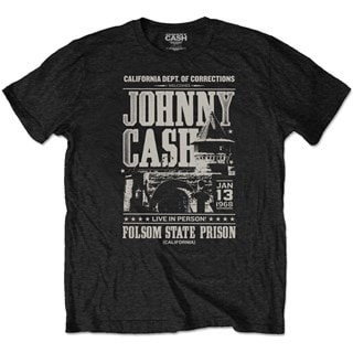 Johnny Cash Prison Poster: Eco Friendly