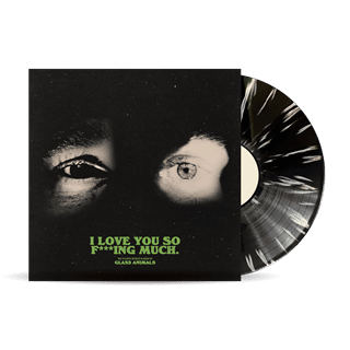 I Love You So F***ing Much - Limited Edition Black+White Splatter