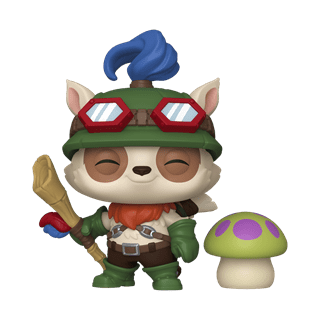 Teemo With Mushroom 1138 League Of Legends Funko Pop Vinyl & Buddy