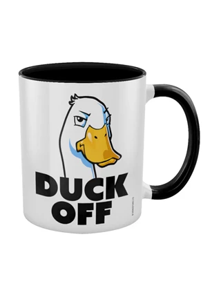 Duck Off Coloured Inner Mug