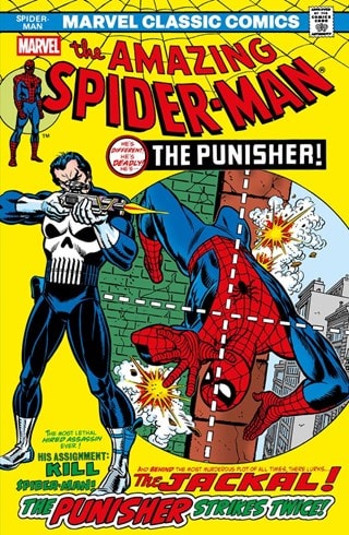 Marvel Classic Comics: Amazing Spider-Man: The Punisher Strikes Paperback Graphic Novel
