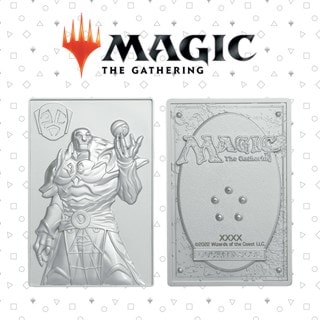 Magic The Gathering Limited Edition .999 Silver Plated Karn Metal Collectible