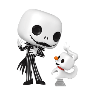 Jack Skellington With Zero 1808 The Nightmare Before Christmas Funko Pop Vinyl & Buddy