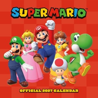 Super Mario 2027 Square Calendar