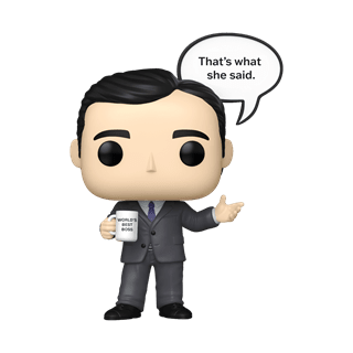 Michael Scott That's What She Said 1773 The Office Funko Pop Vinyl Sayings