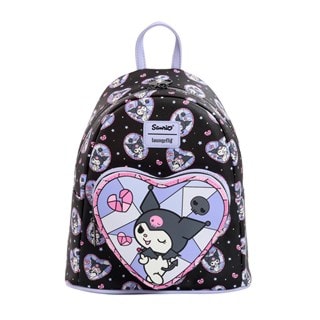Kuromi Stained Glass Sanrio Loungefly Mini Backpack