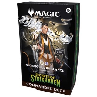 Secrets Of Strixhaven Commander Deck Silverquill Influence Magic The Gathering Trading Cards