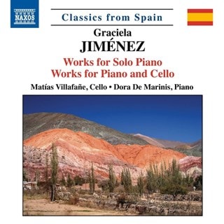 Graciela Jimenez: Works for Solo Piano/Works for Piano and Cello