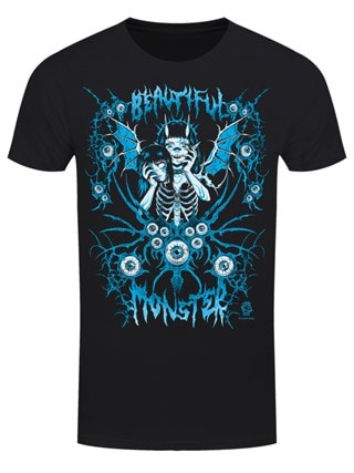 Beautiful Monster Cosmic Boop Black Tee