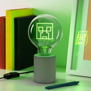 Creeper Minecraft LED Neon Bulb Lamp