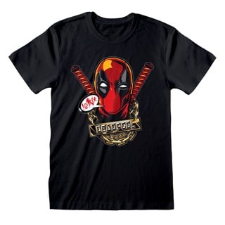 Deadpool Gangsta Black Tee