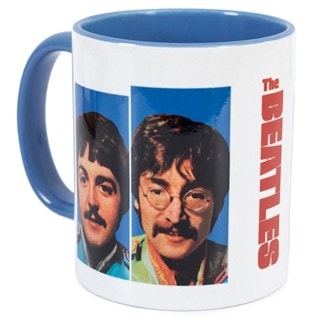 The Beatles All You Need Is Love Blue Coloured Inner Mug