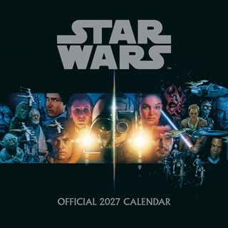 Star Wars Classic 2027 Square Calendar