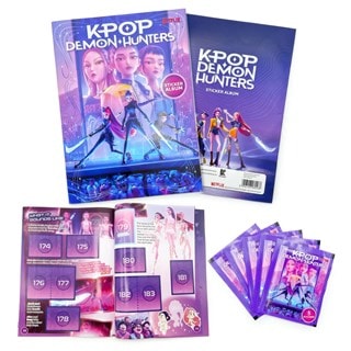 K-Pop Demon Hunters Sticker Album & Sticker Packs