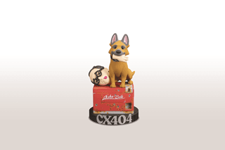 CX404 And Wilzig Head Fallout Vinyl Figure