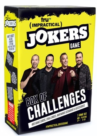 Impractical Jokers Box Of Challenges Card Game