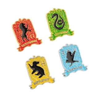 Harry Potter Set Of 4 Pin Badges