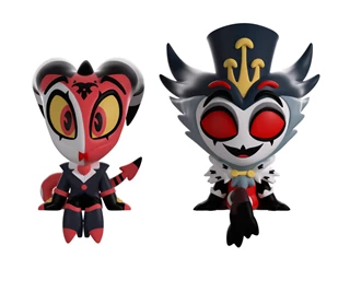 Blitzo & Stolas Helluva Boss Monitor Buddiez Youtooz Figurines