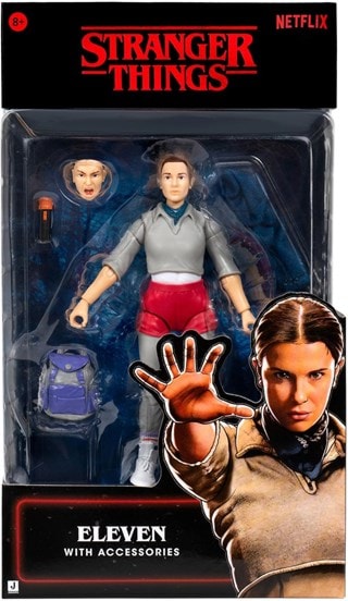 Eleven With Accessories Stranger Things 5 Upside Down Collection Figure