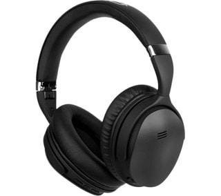 Volkano Silenco Series Black Active Noise Cancelling Bluetooth Headphones