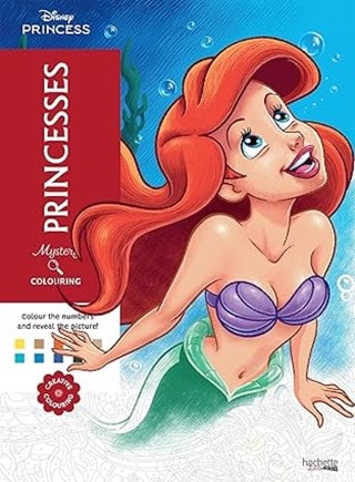 Princesses Disney Mystery Colouring Book By Jeremy Mariez