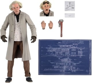 Doc Brown Back To The Future NECA Ultimate Action Figure
