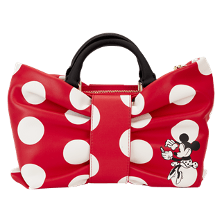 Minnie Rocks The Dots Crossbody Bag Loungefly