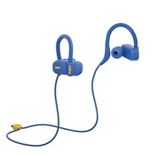 Jam Live Fast Blue Bluetooth Earphones