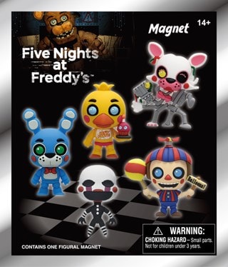 Five Nights At Freddy's FNAF 3D Foam Magnets Blind Bag