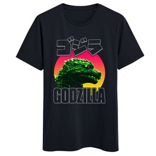 Green Character Head Godzilla Tee