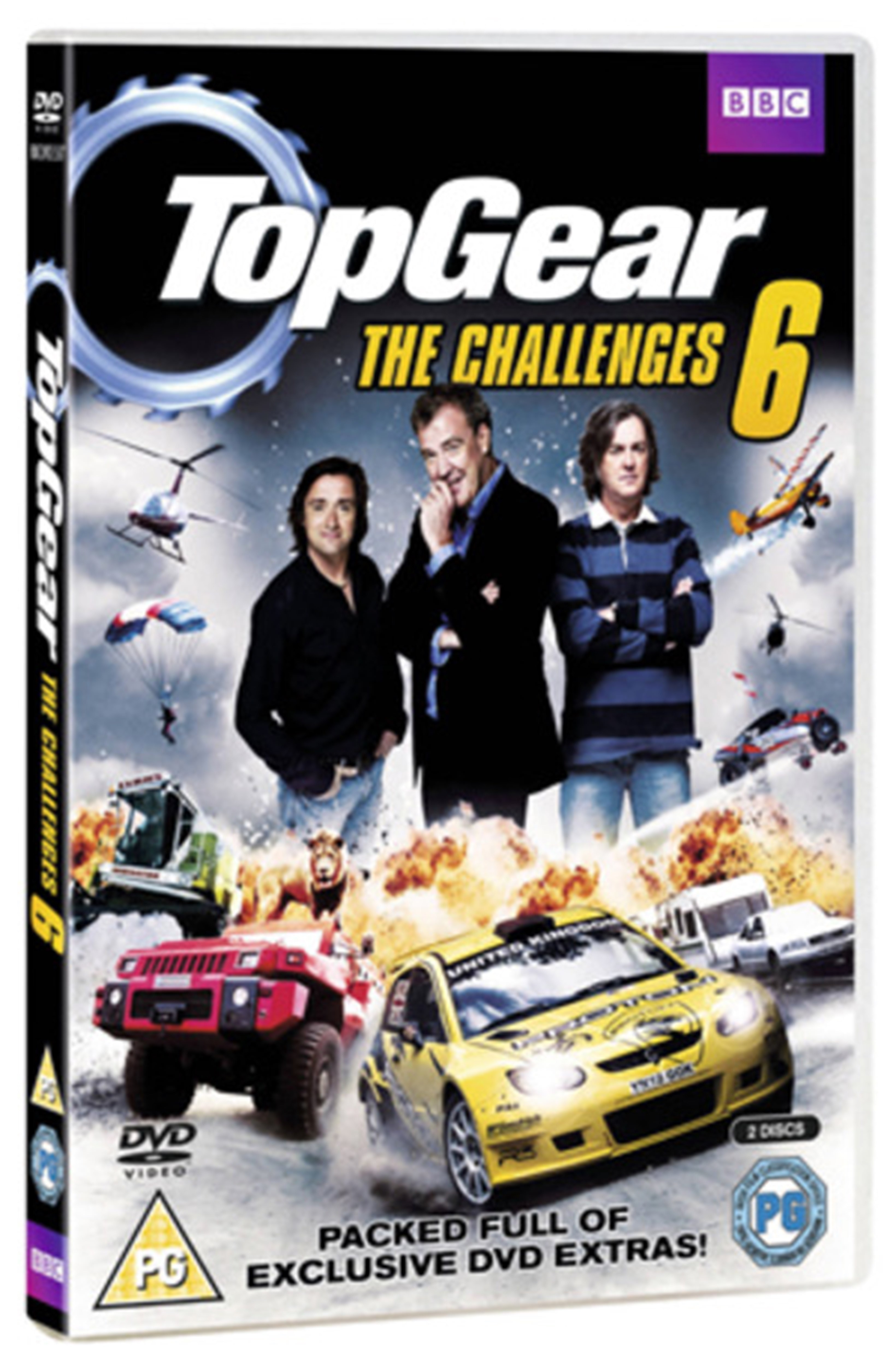 Top Gear - The Challenges: Volume 6 | DVD | Free shipping over £20 ...