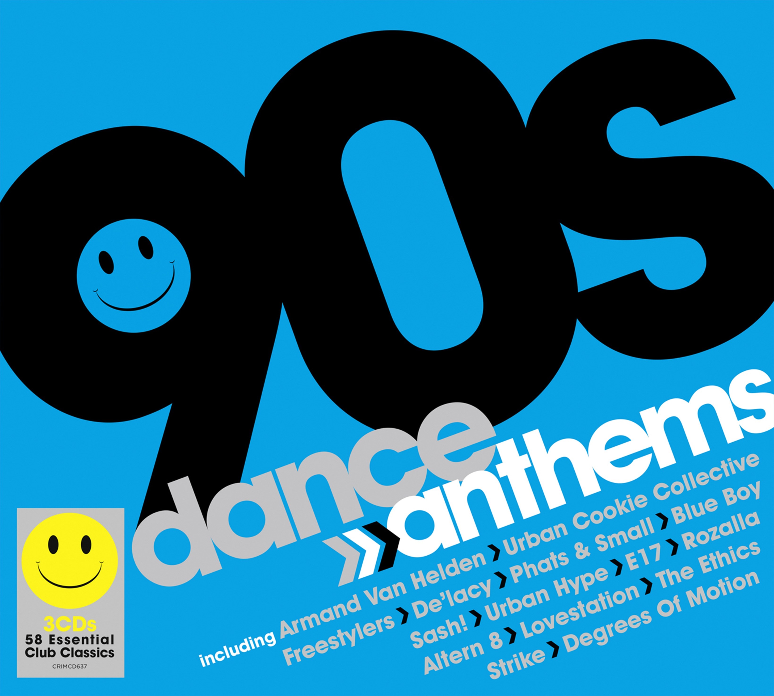 90s Dance Anthems | CD Box Set | Free shipping over £20 | HMV Store