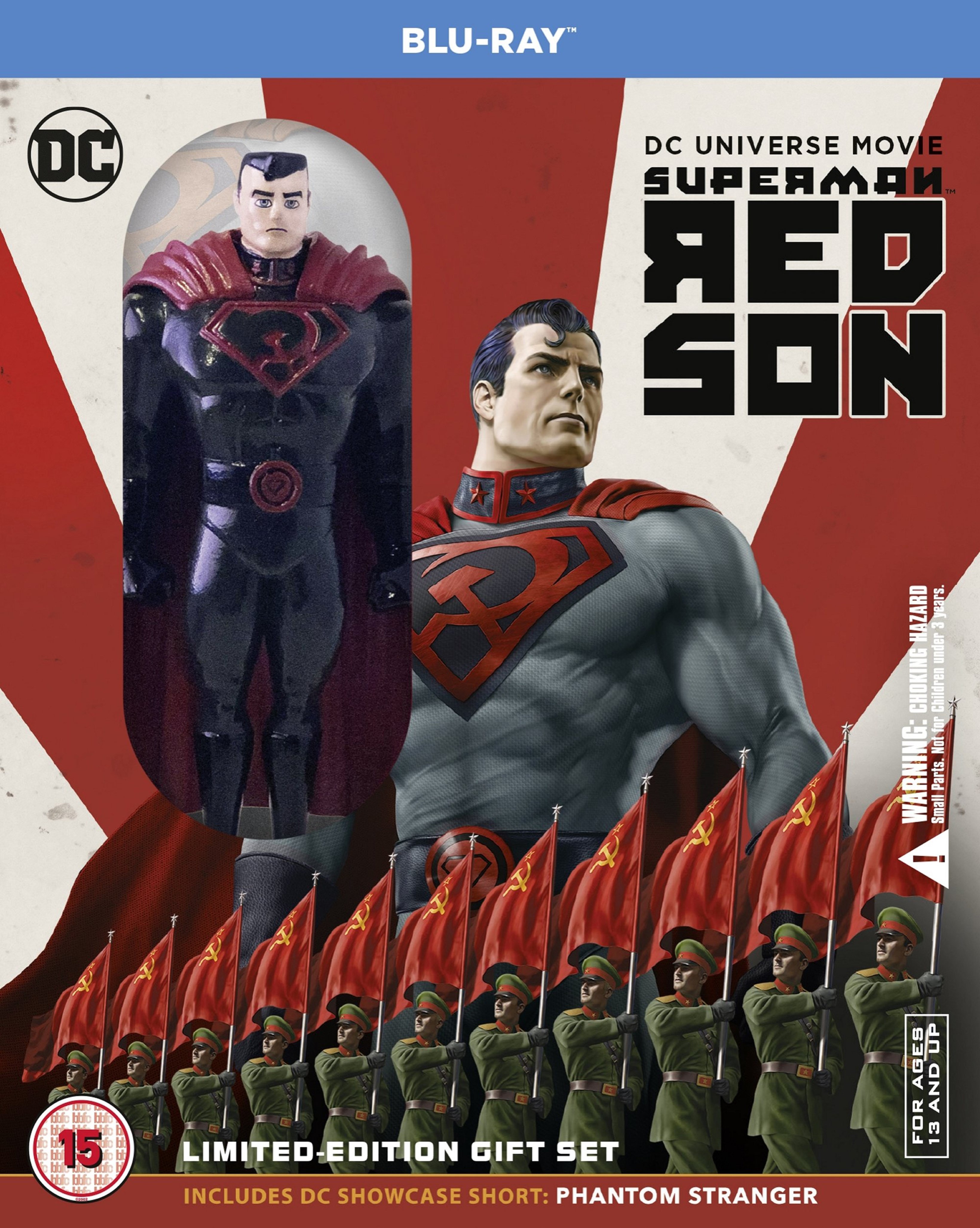 Superman Red Son Film Superman: Red Son Limited Edition Minifig | Blu-ray | Free shipping