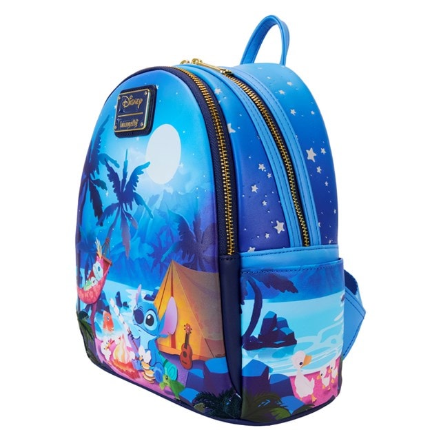 Camping Cuties Mini Backpack Lilo And Stitch Loungefly - 3