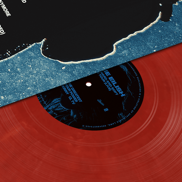 HIT ME HARD and SOFT: The Tour (Live) - Blue, Yellow & Red 3LP - 4