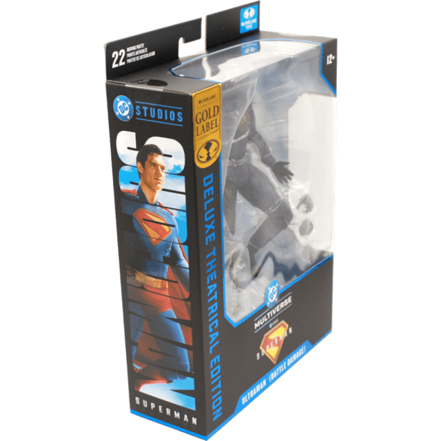 Ultraman Battle Damage Superman 2025 Gold Label Deluxe Theatrical Edition McFarlane Figurine - 3