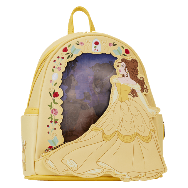 Belle Lenticular Mini Backpack Beauty And The Beast Loungefly - 2