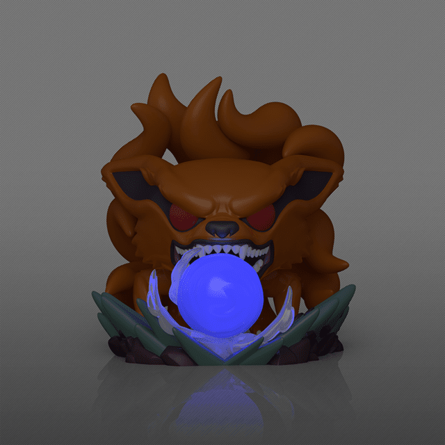 Glow In The Dark Kurama 2118 Naruto Shippuden Funko Pop Vinyl Deluxe - 2