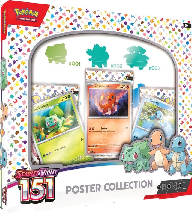Pokémon TCG 151 Scarlet & Violet Poster Collection Trading Cards - 2