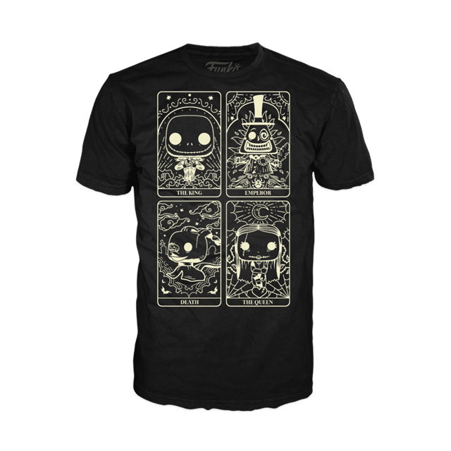 Tarot Card Nightmare Before Christmas Funko Pop Tee (TBC) - 1