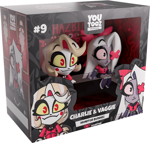 Charlie And Vaggie Hazbin Hotel Youtooz Monitor Buddiez - 2