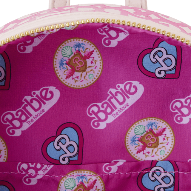 Barbie Movie Logo Mini Backpack Loungefly - 6
