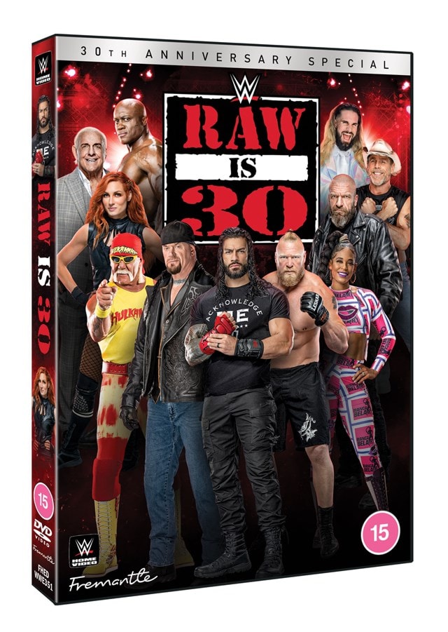 WWE Raw Is 30 30th Anniversary Special DVD Free shipping over £