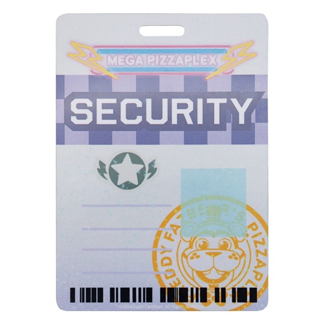 Security Badge And Pass Five Nights At Freddy's FNAF Replica Set - 3