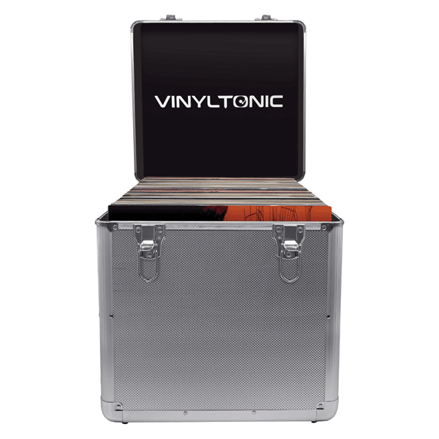 Vinyl Tonic Silver 100 LP Storage Case - 2