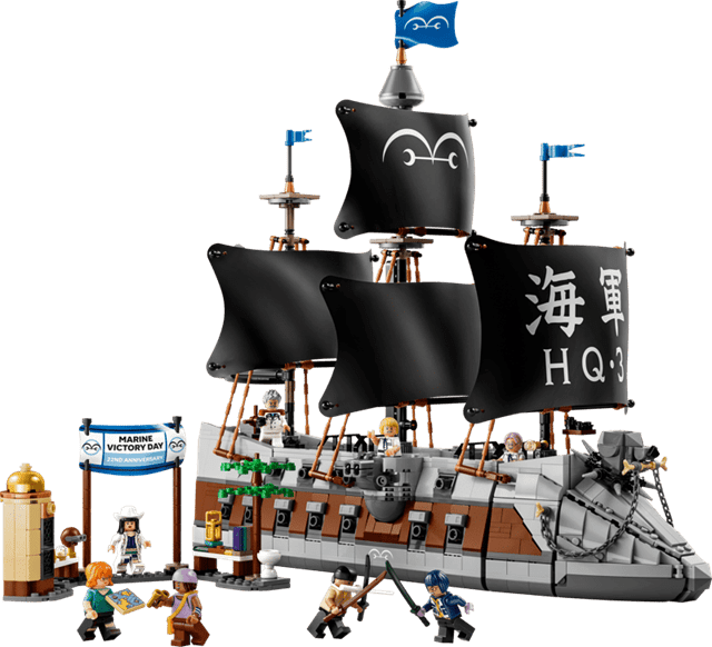 Garp's Marine Battleship 75646 One Piece Live Action LEGO - 2