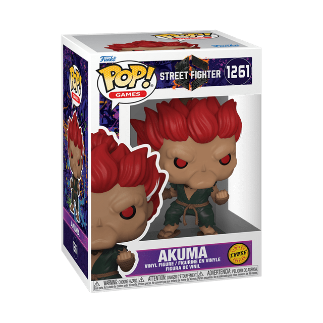 Akuma With Chance Of Chase 1261 Street Fighter Funko Pop Vinyl - 4