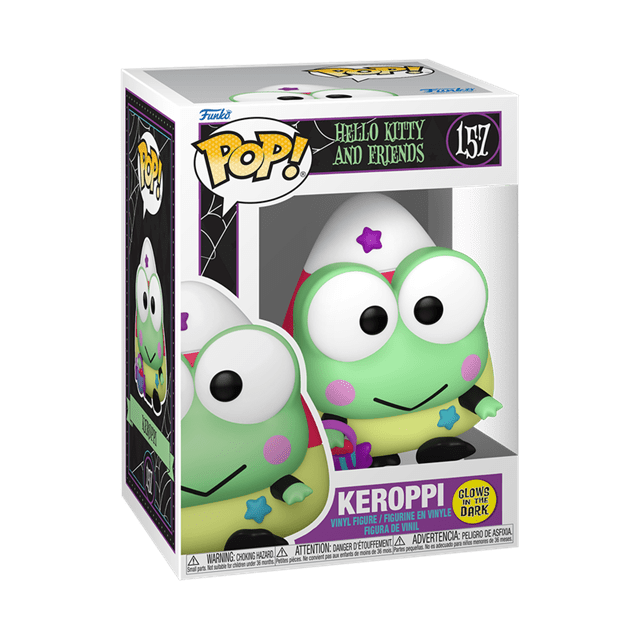 Glow In The Dark Spooky Keroppi 157 Sanrio Funko Pop Vinyl - 3