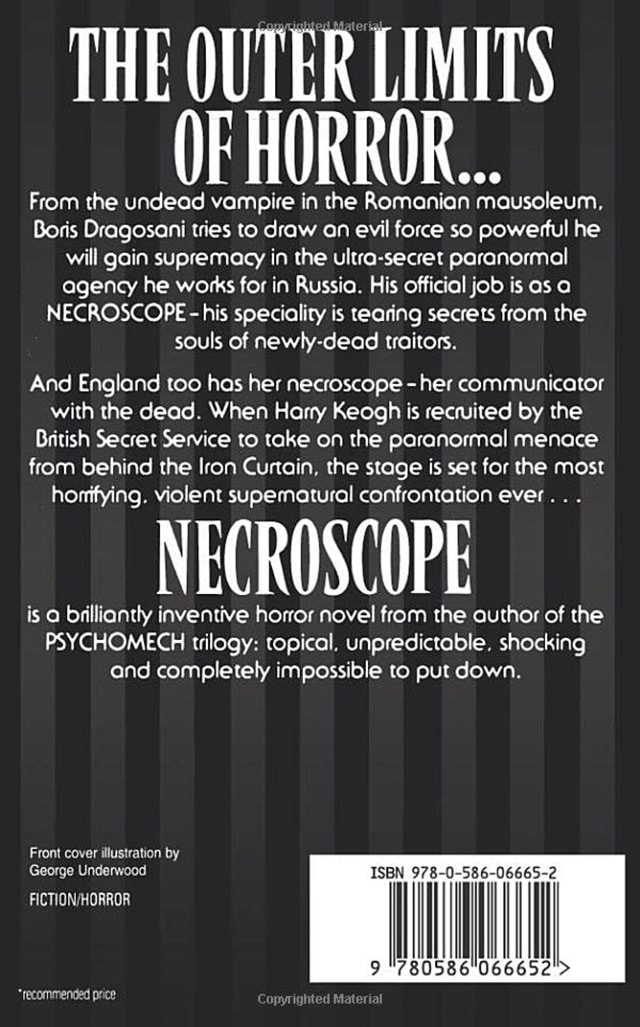 Necroscope Paperback By Brian Lumley - 2