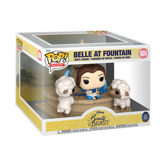 Belle At Fountain 1824 Beauty & The Beast Funko Pop Vinyl Moment - 2